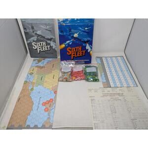 SIXTH FLEET Game By Victory Games (1985) #30012 Modern Naval Combat
